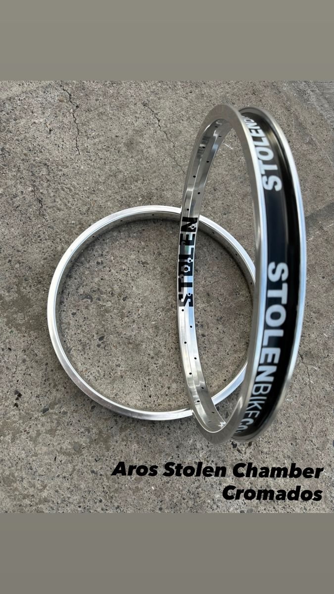 Aro Stolen Chamber Cromado - Stolen BMX