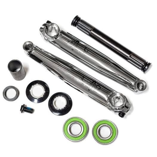 Bielas Optimus medusa Derecha 8T Cromada - Optimus BMX
