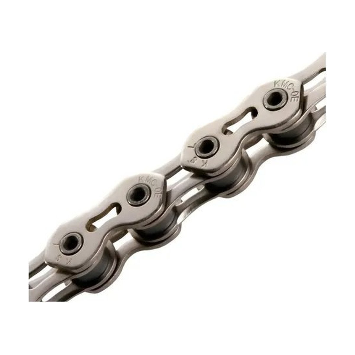 Cadena KMC K1SL Wide perforada cromada foto 2