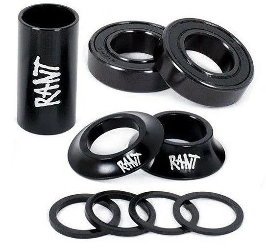 Cajas de Centro RantBmx Negra 22mm - Rant BMX