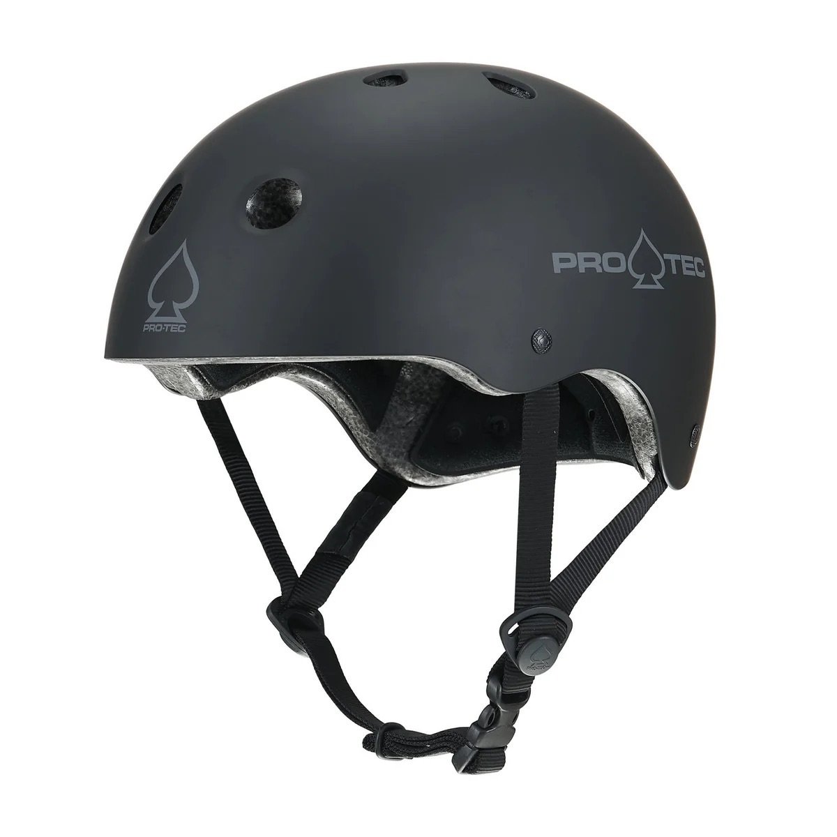 Casco Protec Classic Negro Mate foto 3