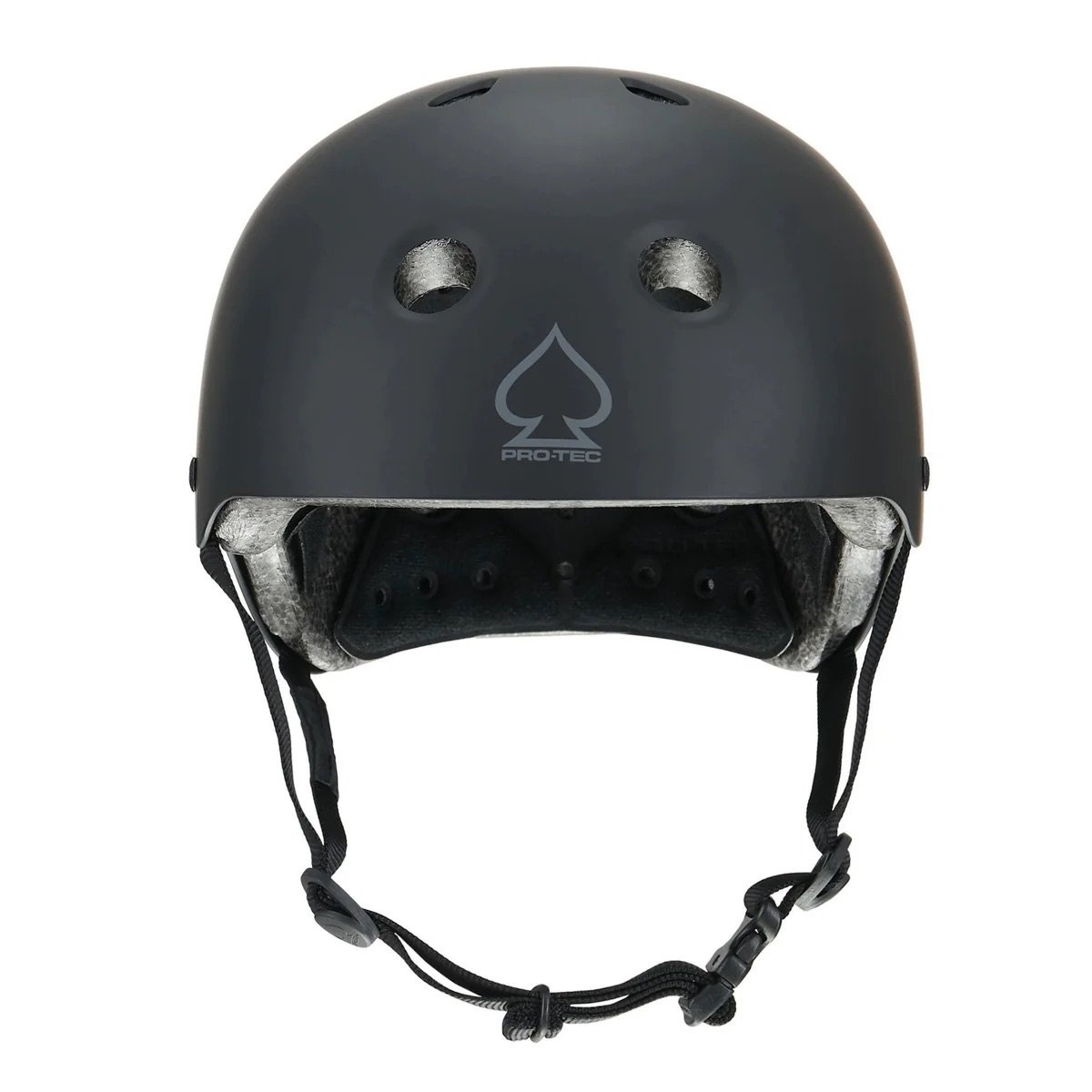 Casco Protec Classic Negro Mate foto 4