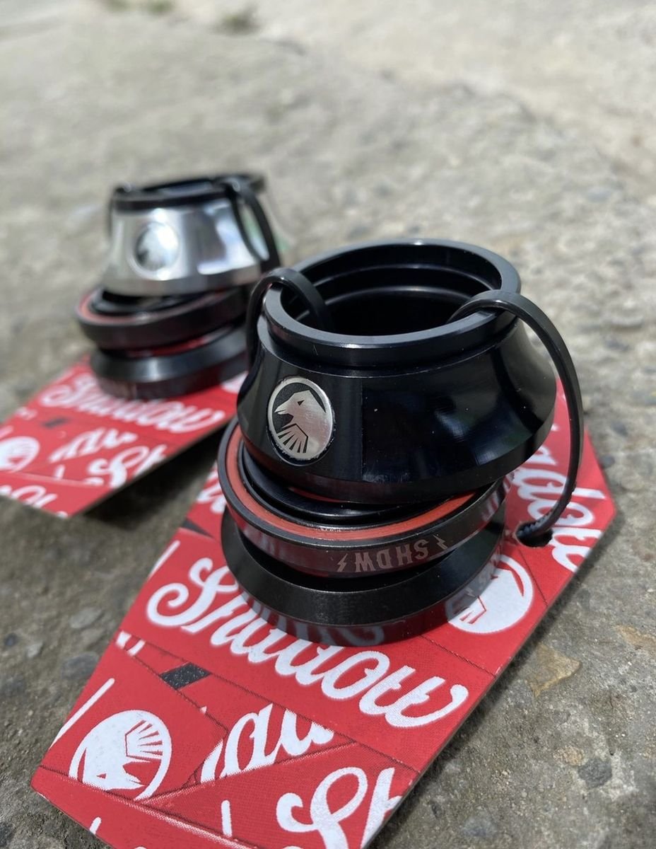 Cajas de Frente Shadow Negra - shadow BMX