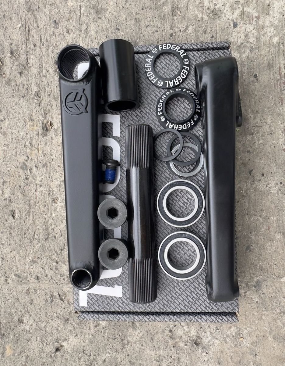Bielas Federal Vice Negras 160MM - 165MM - 170MM - Federal BMX