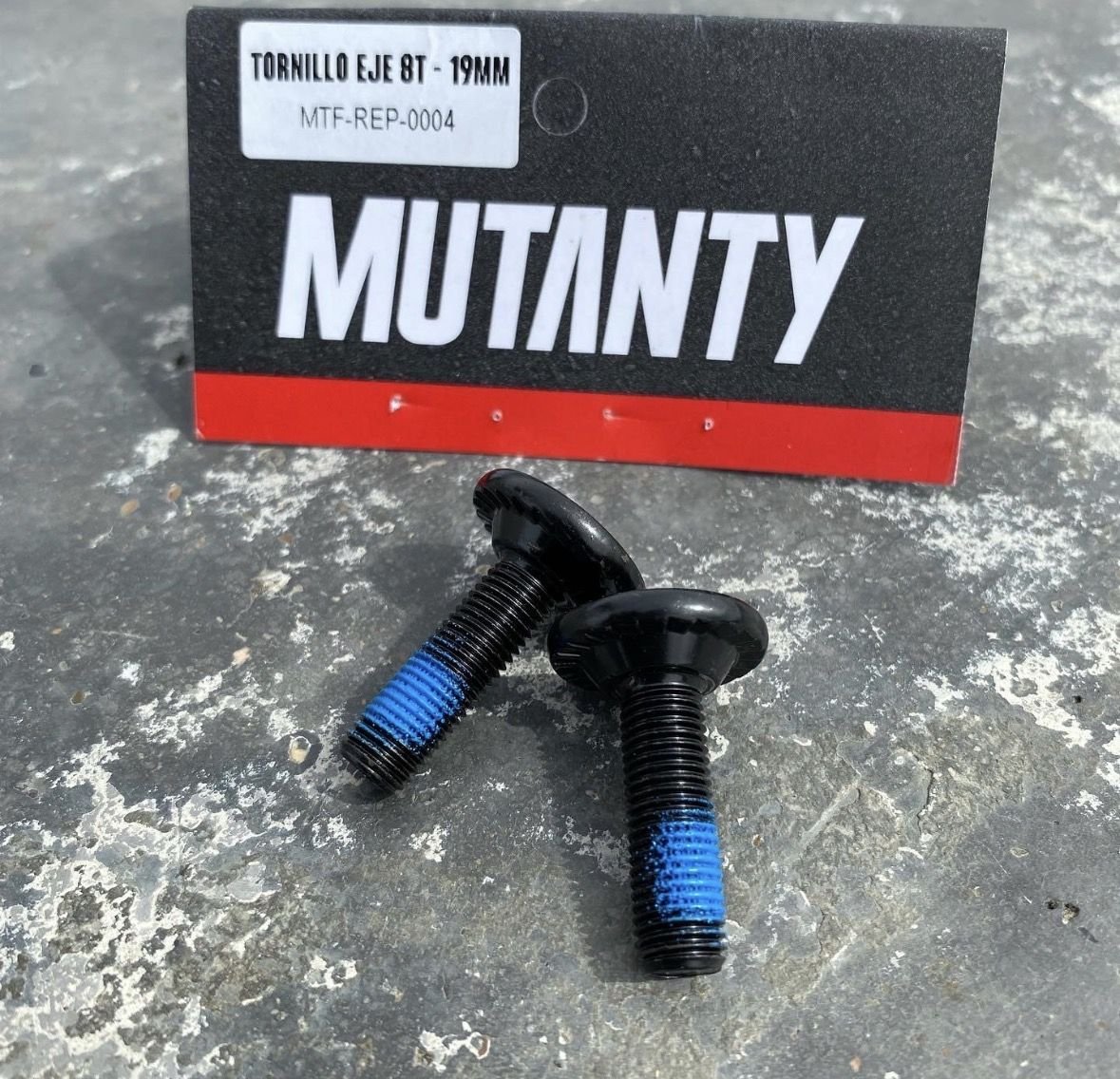 Tornillos Mutanty Negro - Mutanty BMX