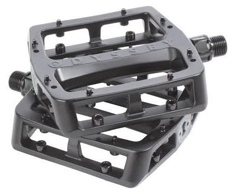 Pedales Odyssey Grandstand V2 Aluminio – Negro - Odyssey BMX