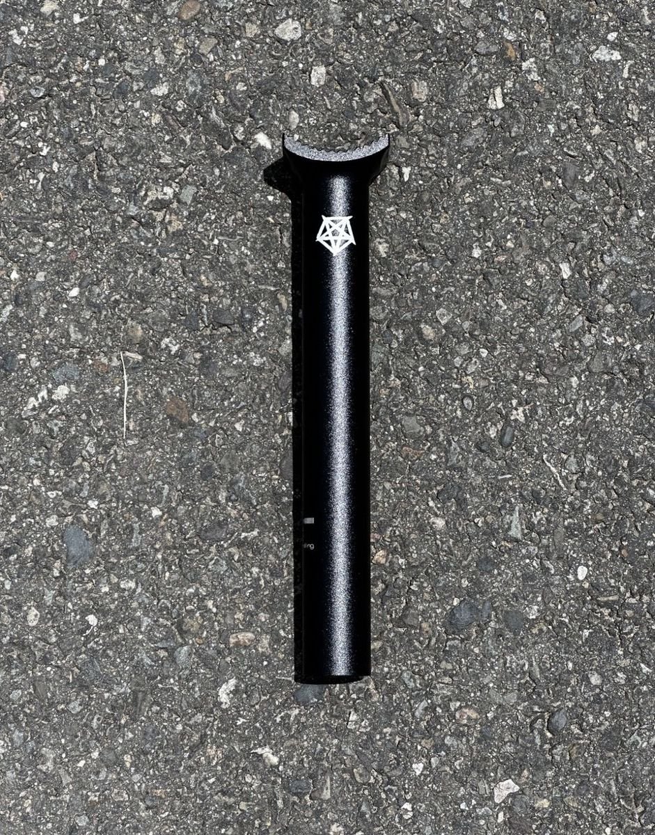 Poste Eighties Negro Recto - Eighties BMX