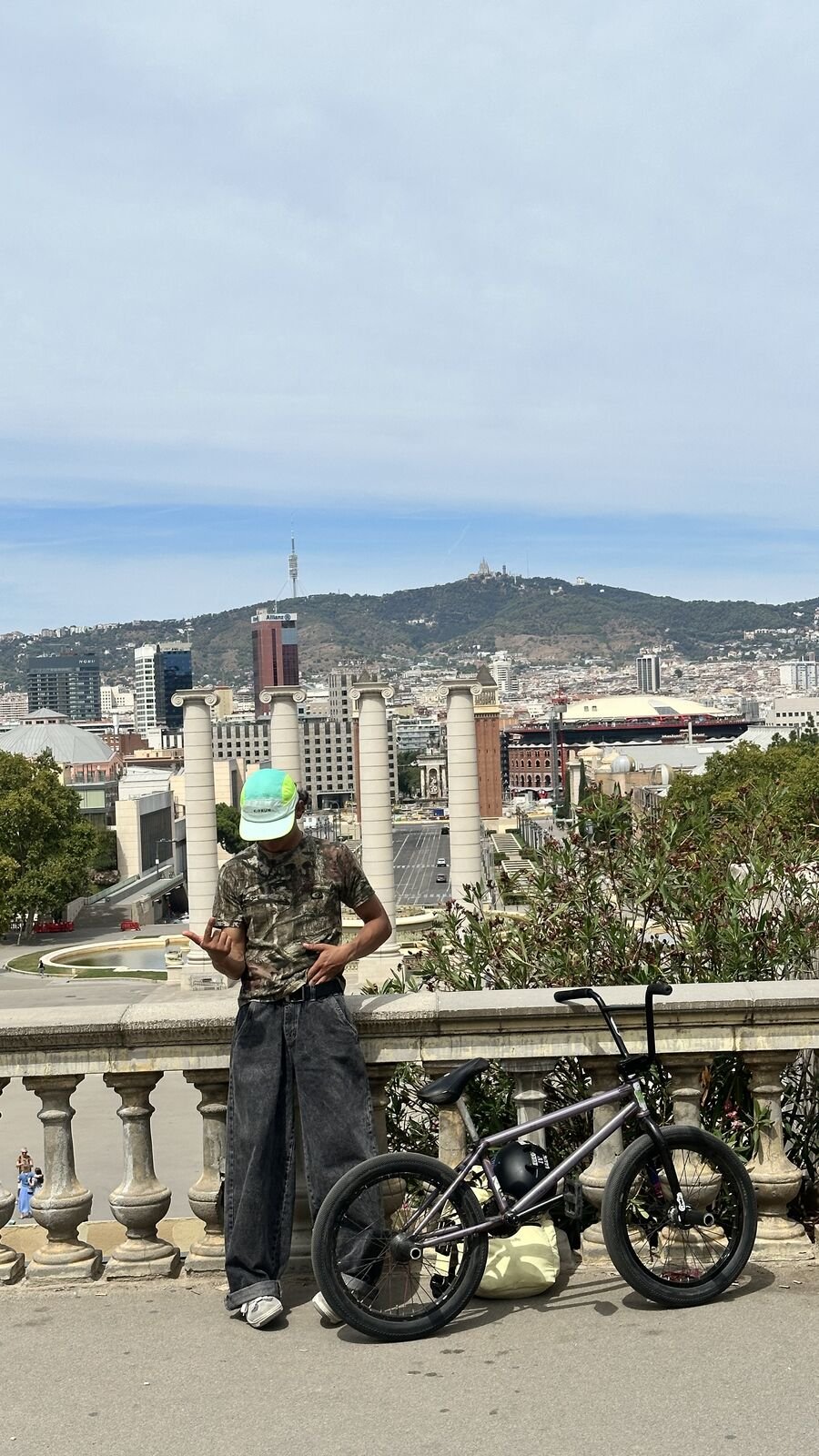 Steven Torres con su BMX